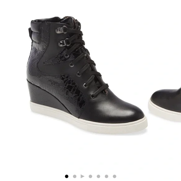 linea paolo anna wedge sneaker camo - Picture 11 of 13